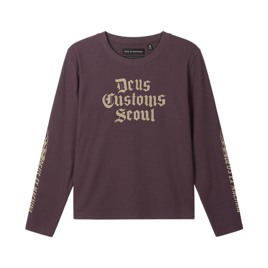 - (W) Deus Ex Machina Type L/S T-Shirt Purple