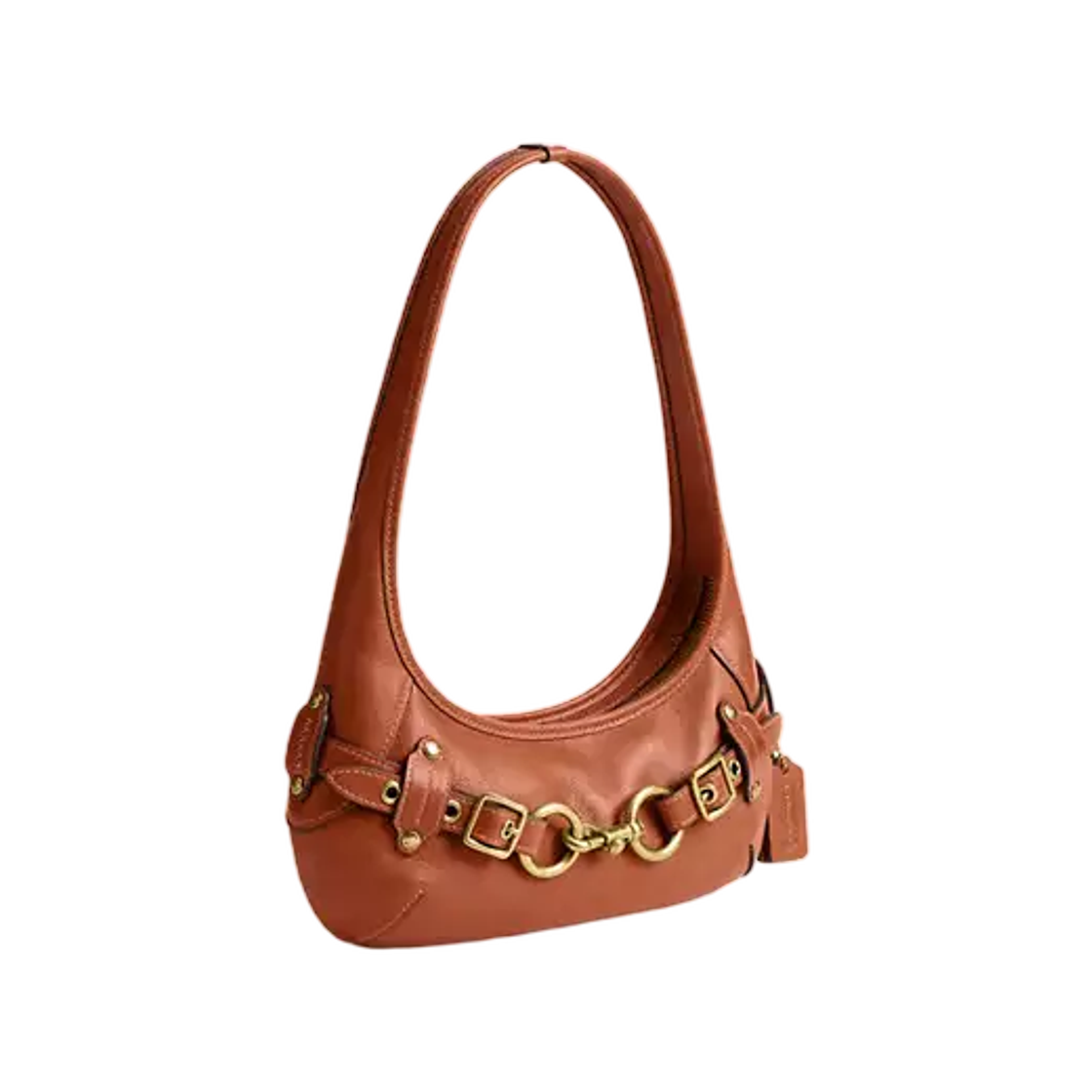 코치 벨티드 에르고 숄더백 26 B4 앰버 브라운(Coach Belted Ergo Shoulder Bag 26 B4 Amber Brown) - 2