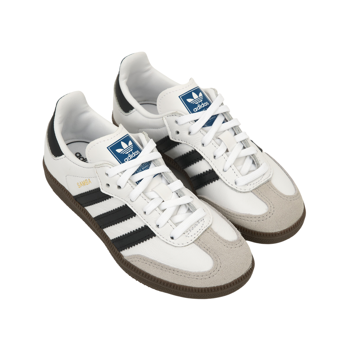 (C) 아디다스 삼바 OG 클라우드 화이트 코어 블랙((C) Adidas Samba OG Cloud White Core Black) - 4