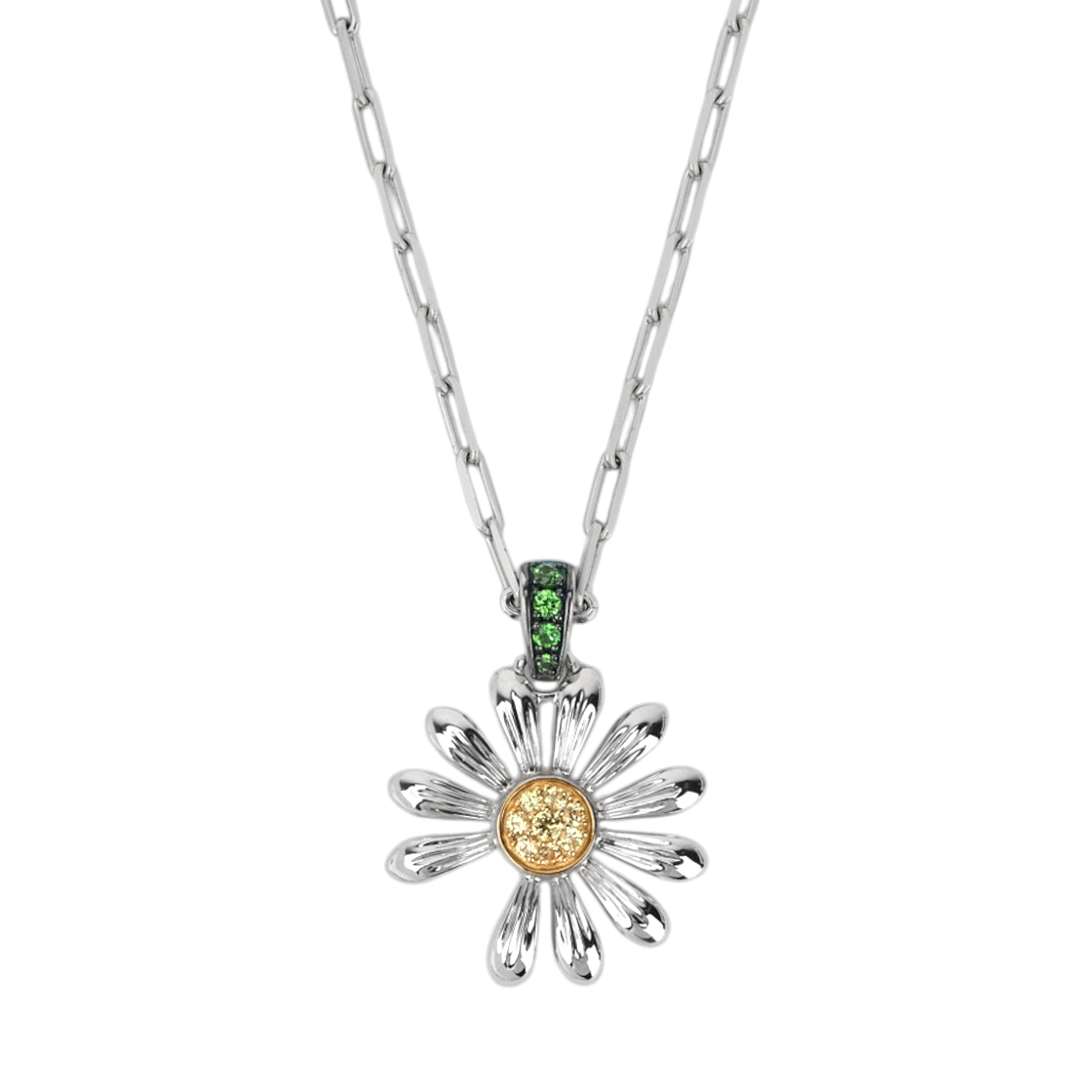 제이콥 앤 코 x 피스마이너스원 펜던트 스털링 실버 & 옐로우 골드(Jacob & Co x Peaceminusone Pendant Sterling Silver & Yellow Gold)