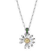 Jacob & Co x Peaceminusone Pendant Sterling Silver & Yellow Gold