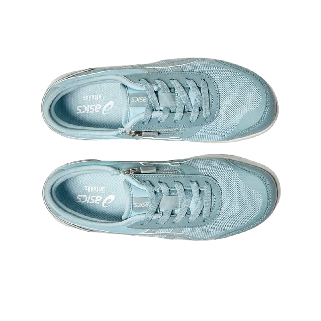 (W) 아식스 하다시 워커 라이트 블루 - 3E 와이드((W) Asics Hadashi Walker Light Blue - 3E Wide) - 2