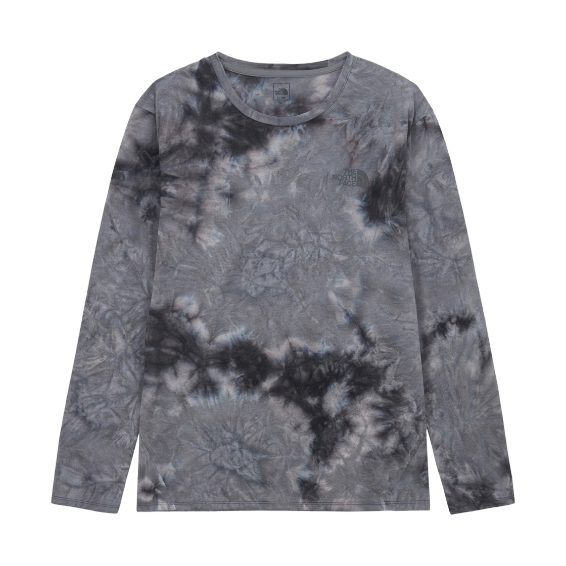 NT7TS56A The North Face Flow-Dye L/S R/T-Shirt Gray - 26FW