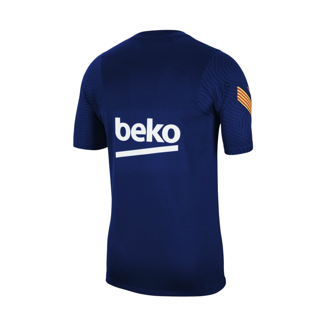 나이키 FC 바르셀로나 2020/21 브리드 스트라이크 탑 딥 로얄 블루 아마릴로 (CD5999-458)(Nike FC Barcelona 2020/21 Breathe Strike Top Deep Royal Blue Amarillo (CD5999-458)) - 2