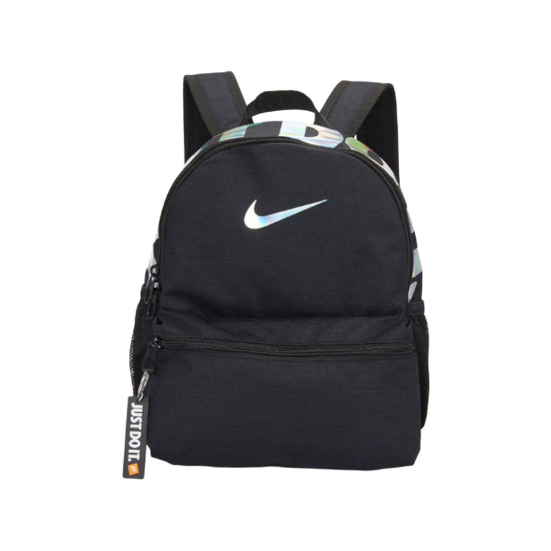BA5559-017 Nike Brasilia JDI Mini Backpack Black Hologram