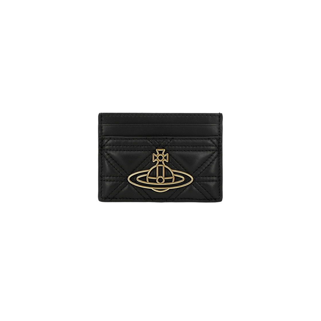 54030007W L006U N403 [25% 쿠폰] Vivienne Westwood Orb Logo Nappa Leather Card Holder Black