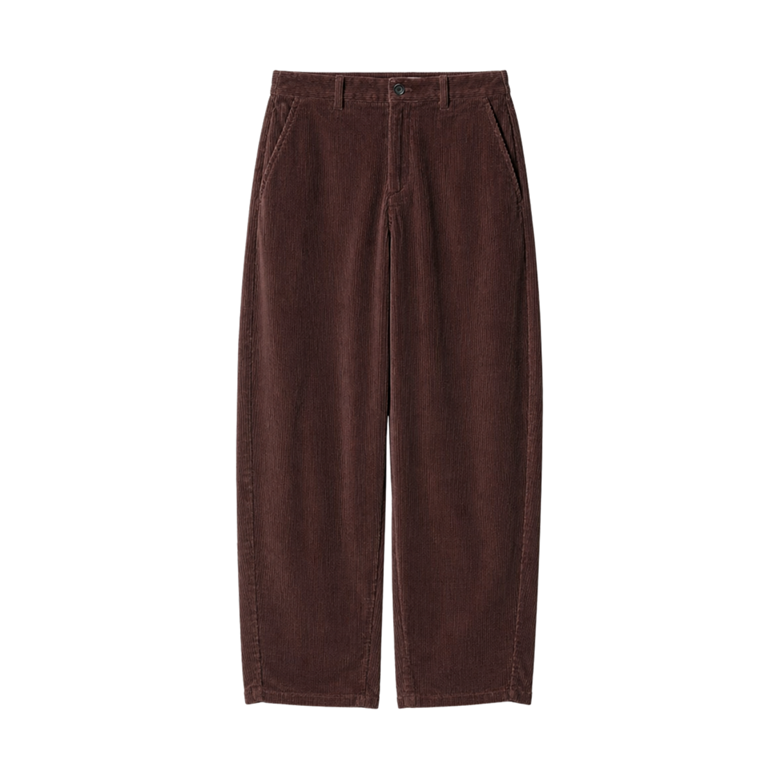 488202-38 (W) Uniqlo x Comptoir des Cotonniers Corduroy Barrel Leg Pants Dark Brown