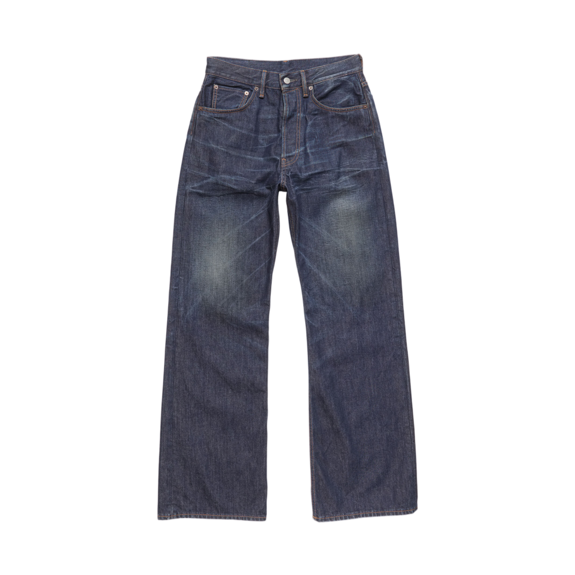 B00482-838 Acne Studios Regular Fit Jeans 2021M Dark Blue