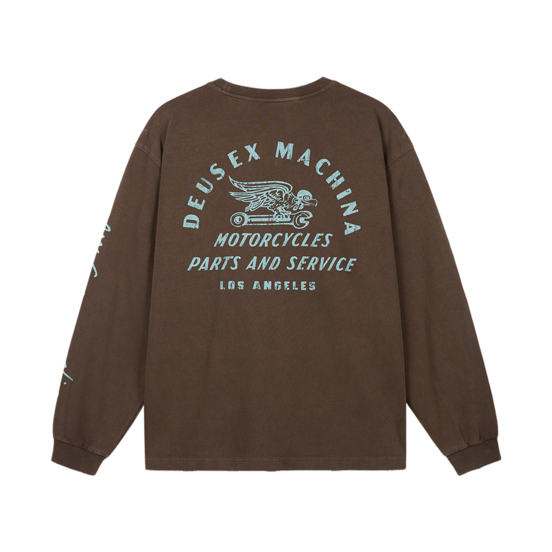 - Deus Ex Machina Graphic L/S T-Shirt Charcoal
