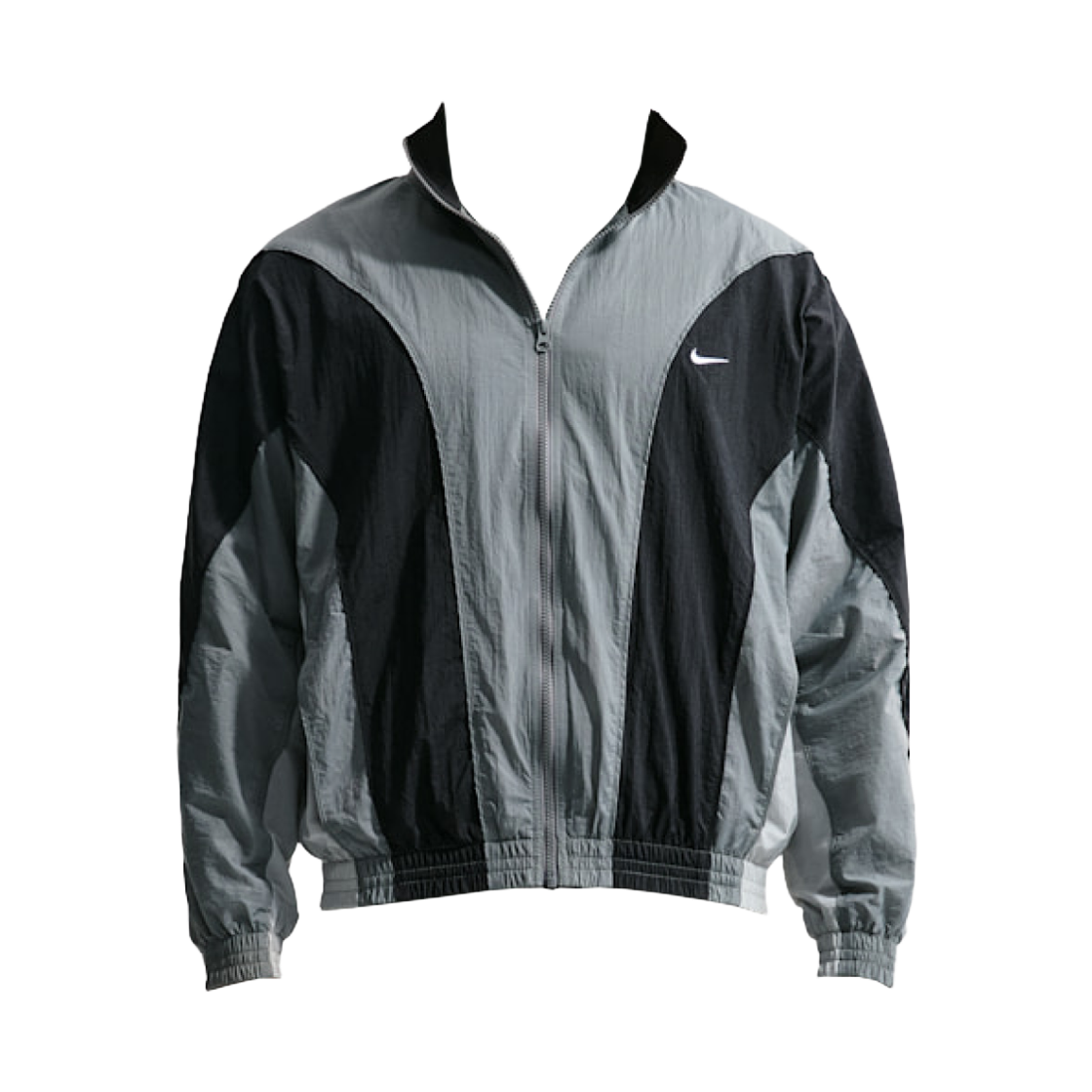IM5888-084 Nike Basketball Woven Jacket Smoke Grey Black - Asia