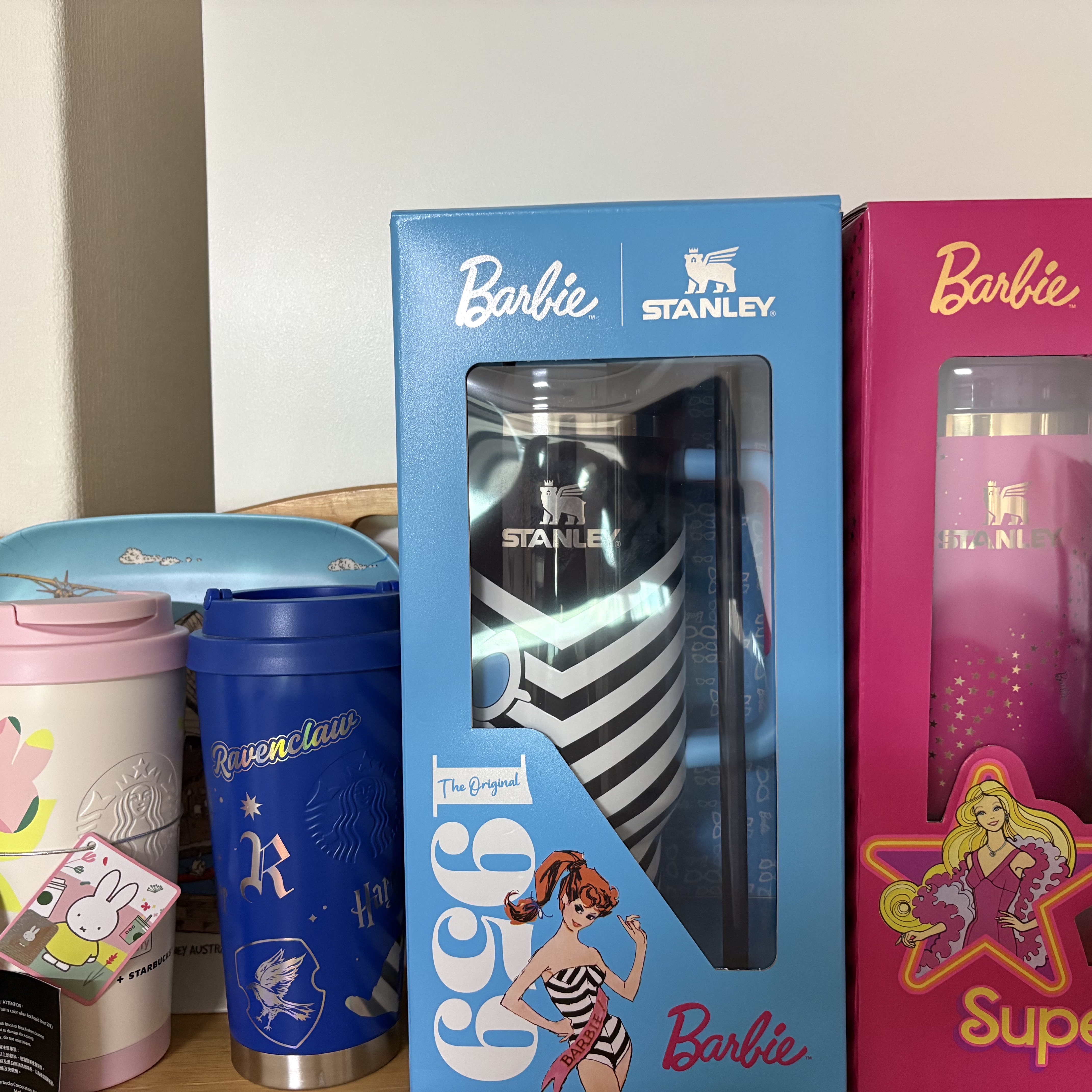 Starbucks x Miffy SS Forever Miffy Elma Tumbler 473ml, Starbucks x Harry Potter SS Ravenclaw Elma Tumbler 473ml 착용 스타일