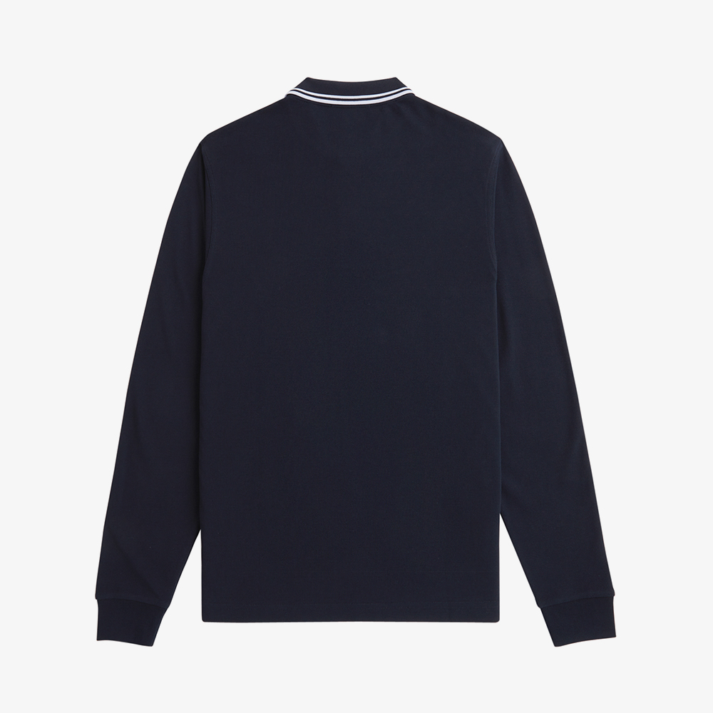 프레드페리 M3636 롱슬리브 트윈 팁 프레드페리 셔츠 네이비 화이트(Fred Perry M3636 L/S Twin Tipped FP Shirt Navy White) - 5
