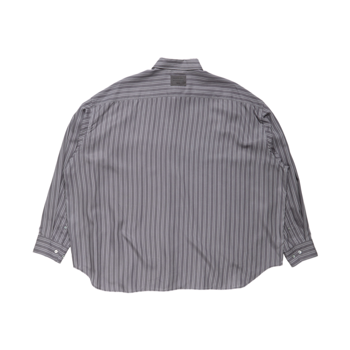 아크네 스튜디오 스트라이프 버튼업 셔츠 퍼플 모브(Acne Studios Striped Button Up Shirt Purple Mauve) - 2