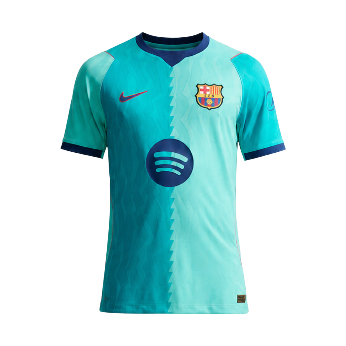 II6639-301 Nike FC Barcelona 2026/27 Match Third Aero-Fit Authentic Jersey Green Frost Gym Red (II6639-301) (Non-Marking Ver.)