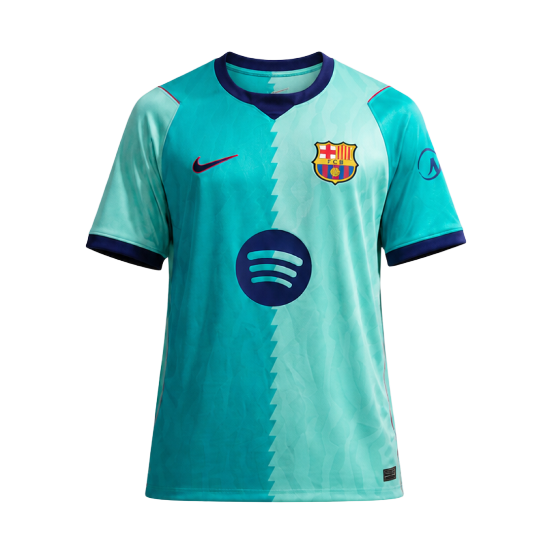 II6652-301 Nike FC Barcelona 2026/27 Stadium Third Dri-Fit Replica Jersey Green Frost Gym Red (II6652-301) (Non-Marking Ver.)