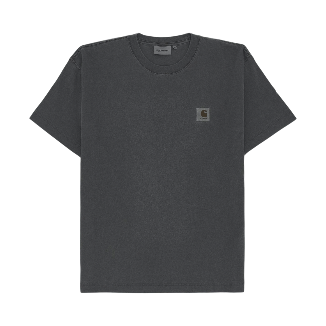 I029949-89-GD Carhartt WIP S/S Nelson T-Shirt Black Garment Dyed