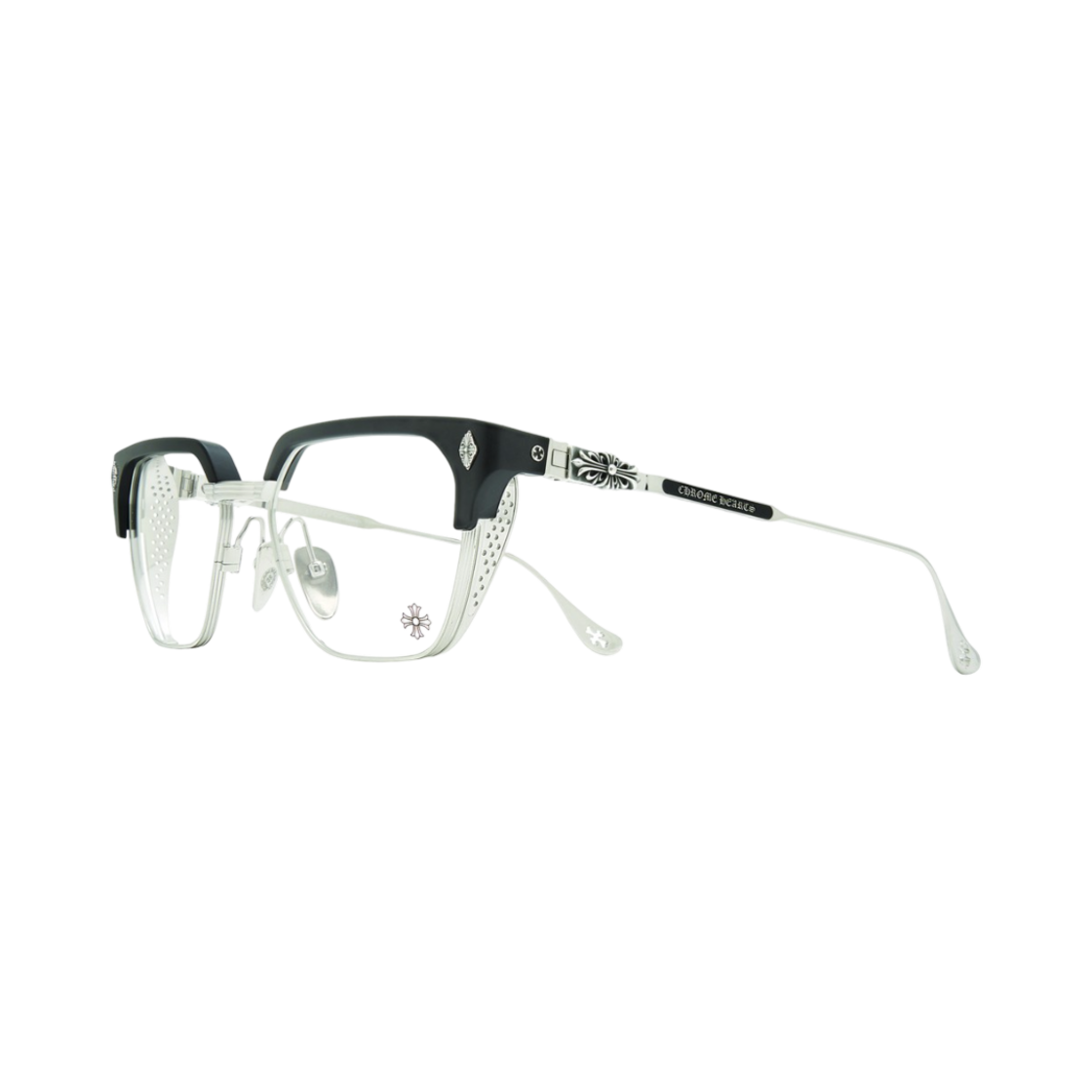 LGMA-MBK-BS Chrome Hearts LGMA Matte Black Brushed Silver