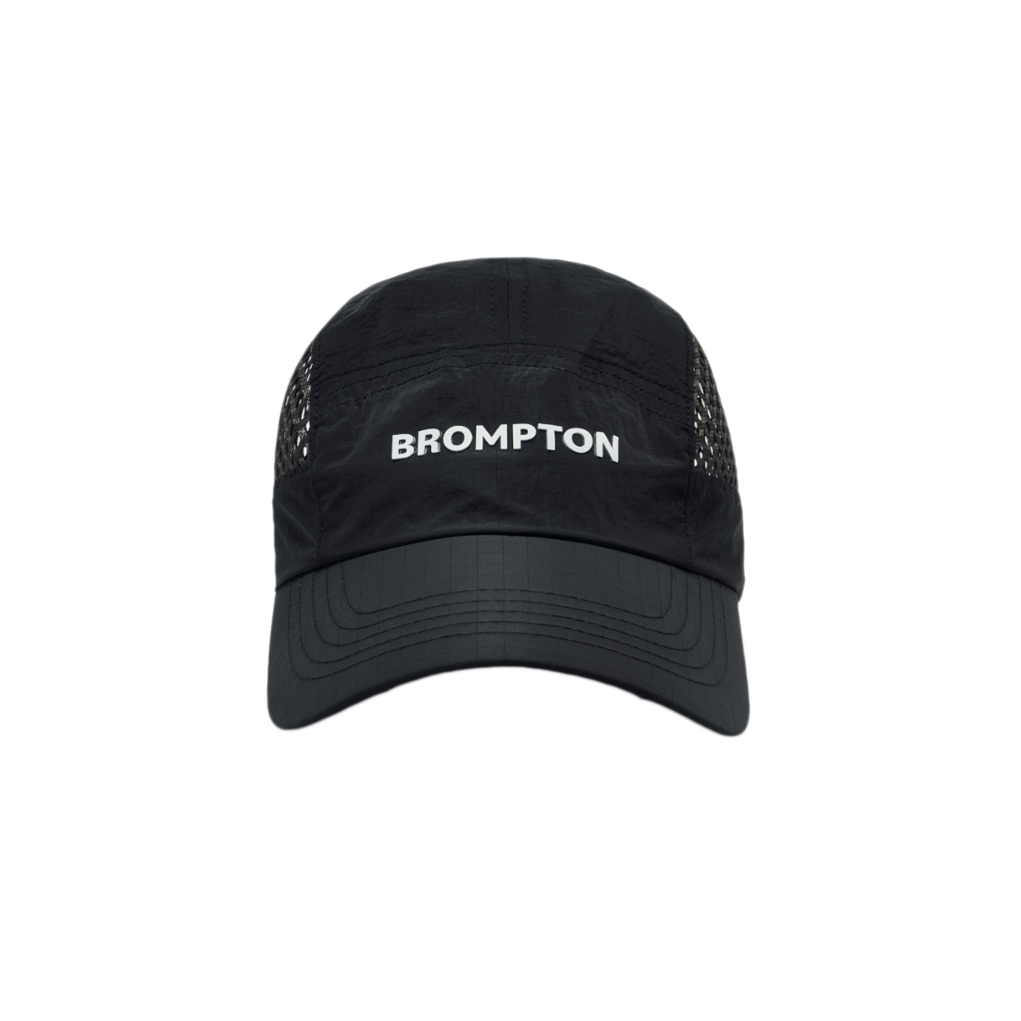 P265AHA102099 BROMPTON LONDON Ripstop Camp Cap Black
