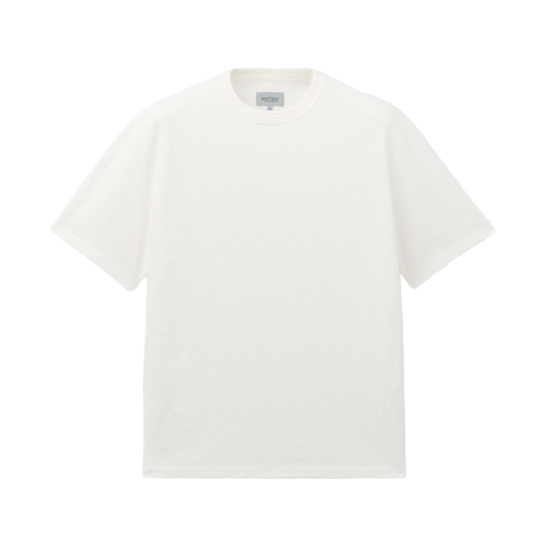 SATAA26101WHX Series Slub Short-Sleeve T-Shirt White