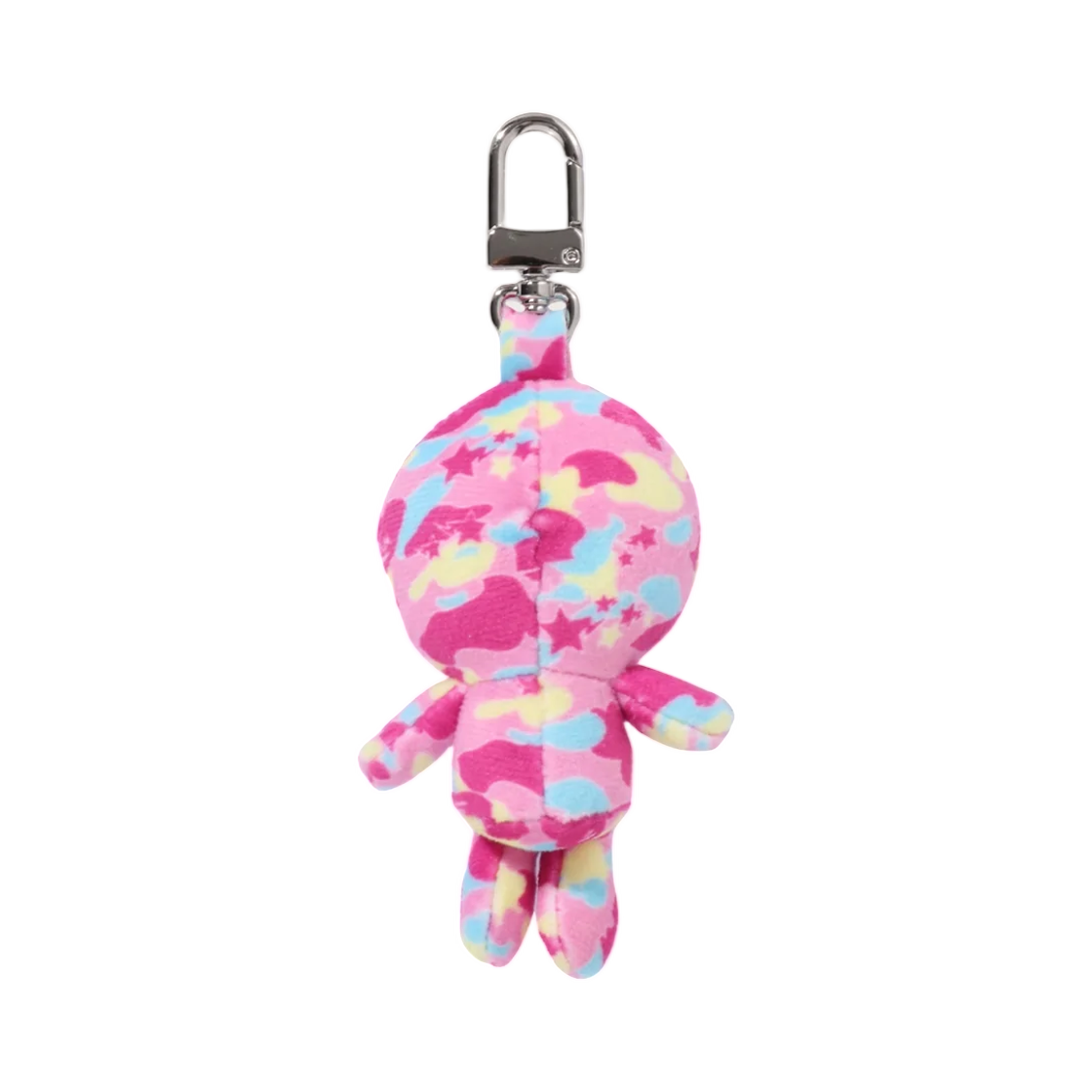 베이프 스타 카모 베이비 마일로 플러시 인형 키 체인 핑크(BAPE Sta Camo Baby Milo Plush Doll Key Chain Pink) - 2