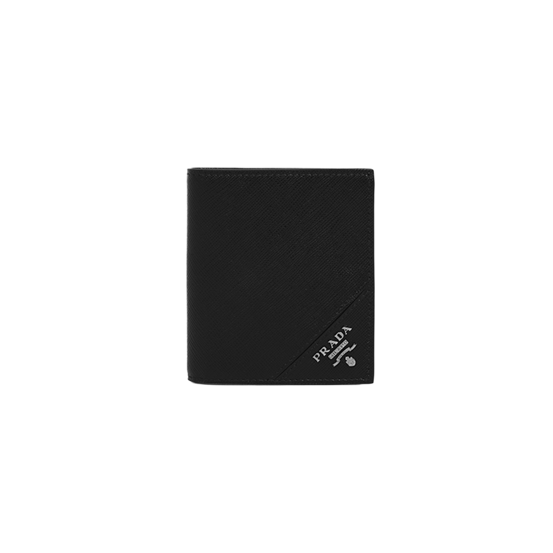 2MO004 QME F0002 [25% 쿠폰] Prada Saffiano Leather Wallet Black