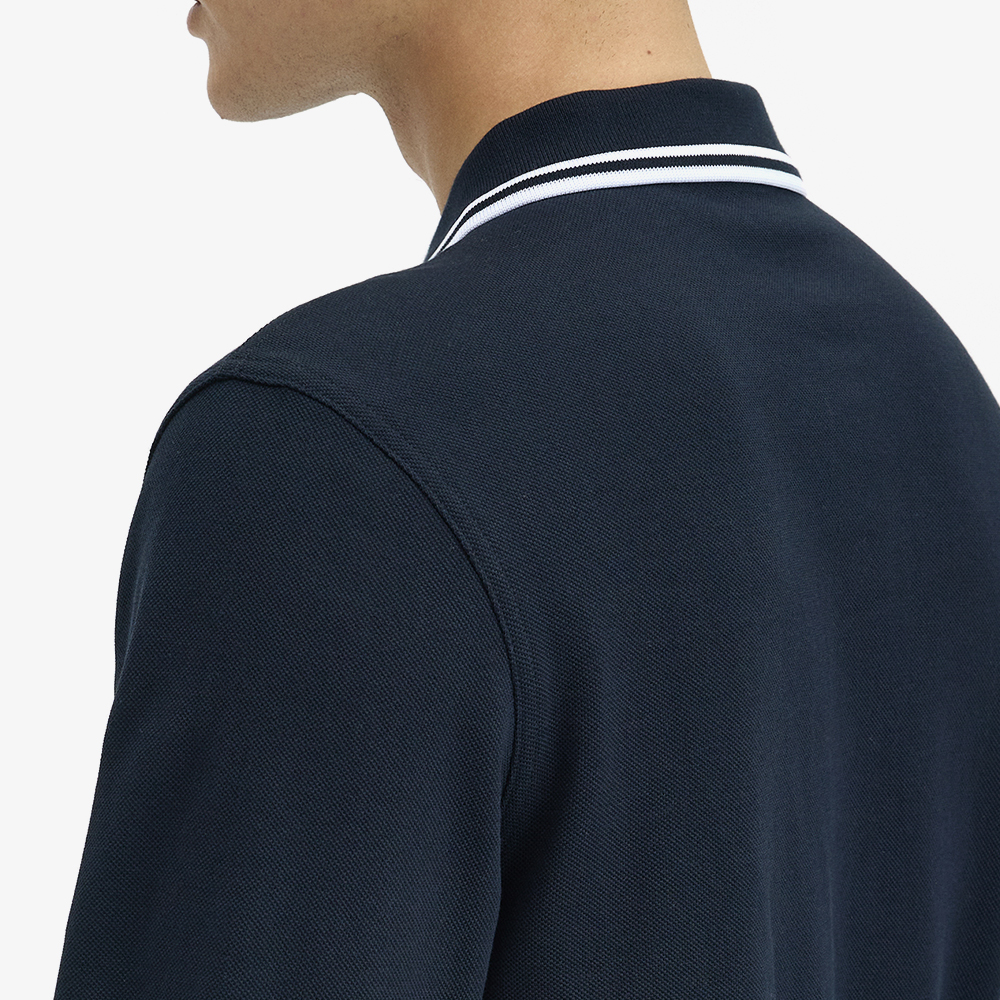 프레드페리 M3636 롱슬리브 트윈 팁 프레드페리 셔츠 네이비 화이트(Fred Perry M3636 L/S Twin Tipped FP Shirt Navy White) - 4