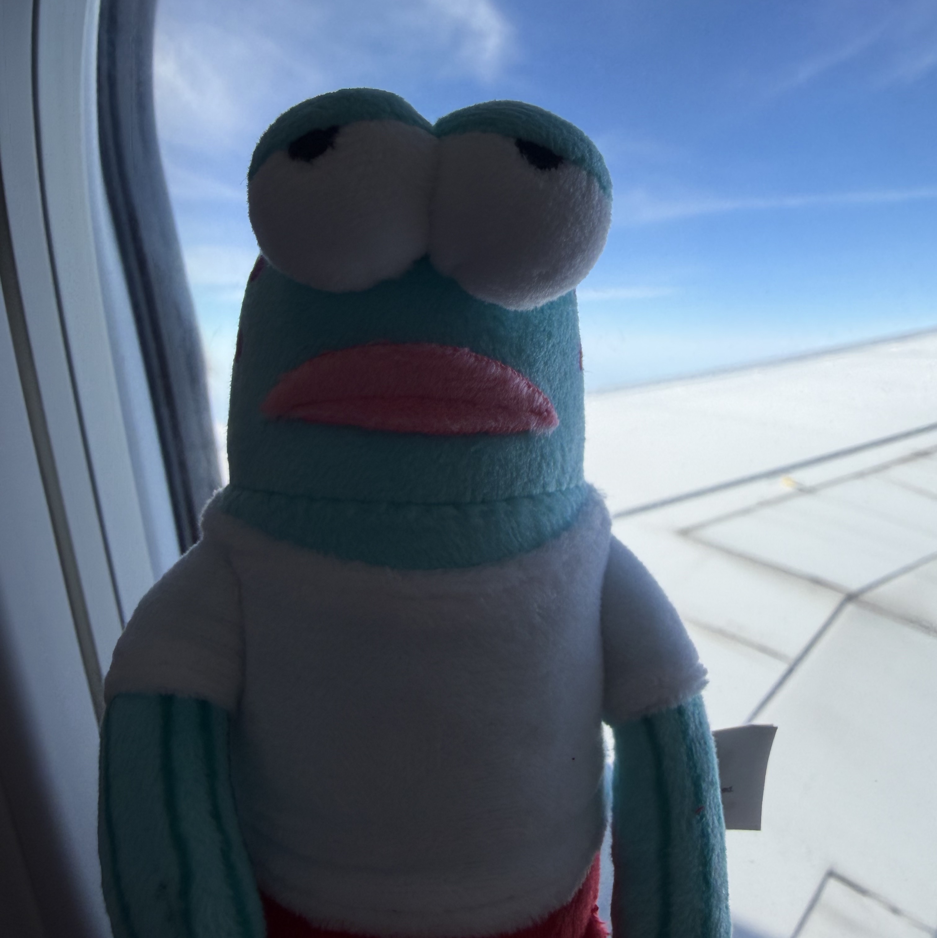 Pop Mart Bikini Bottom Buddies Whimsical Plush Cool Fish (Opened Case) 착용 스타일 - 2