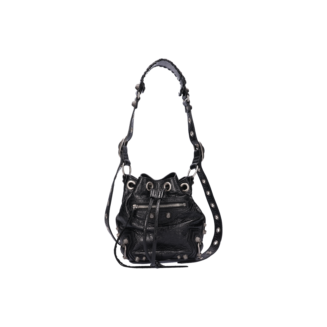 발렌시아가 702431 르 카골 버킷백 램스킨 블랙(Balenciaga 702431 Le Cagole Bucket Bag Black)
