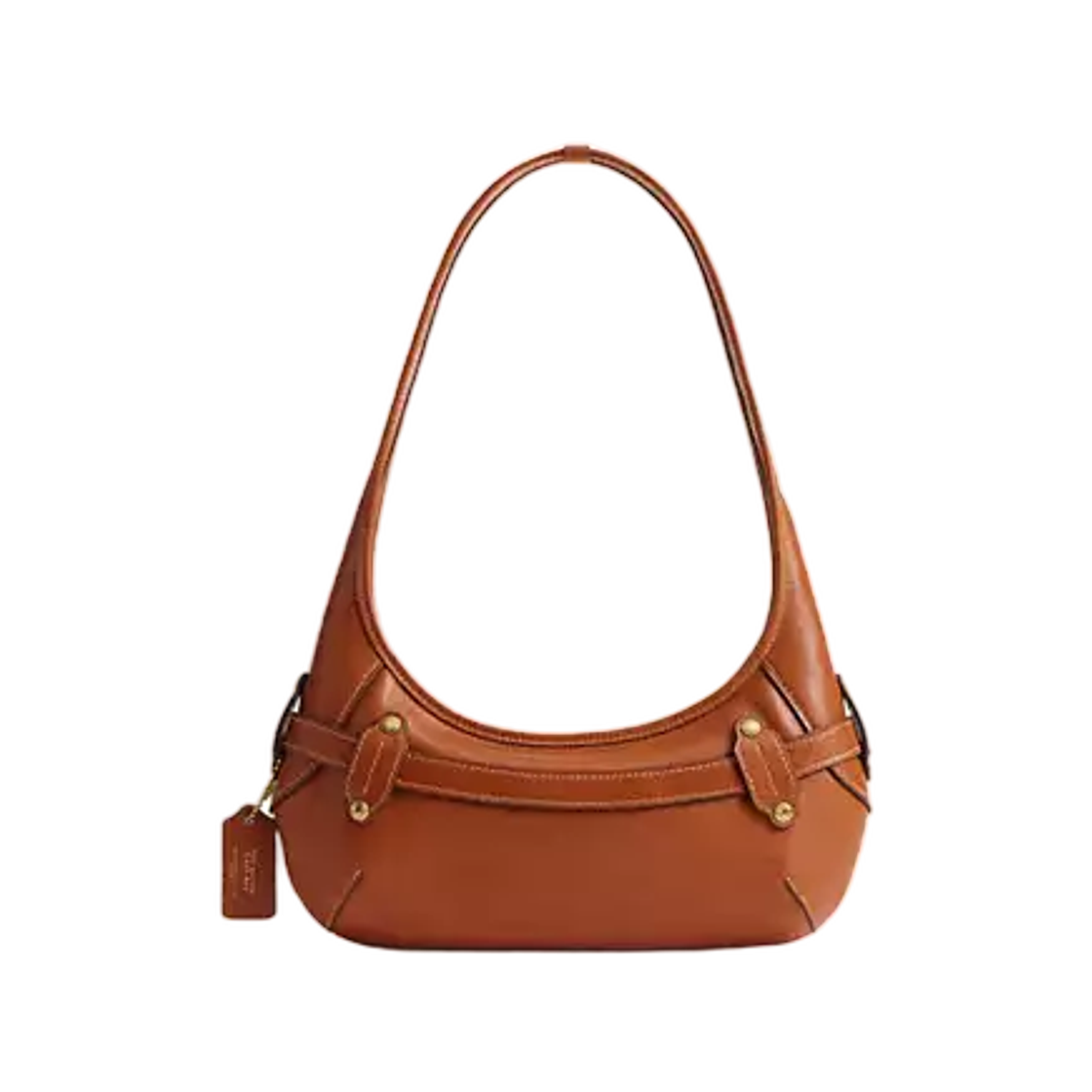 코치 벨티드 에르고 숄더백 26 B4 앰버 브라운(Coach Belted Ergo Shoulder Bag 26 B4 Amber Brown) - 3