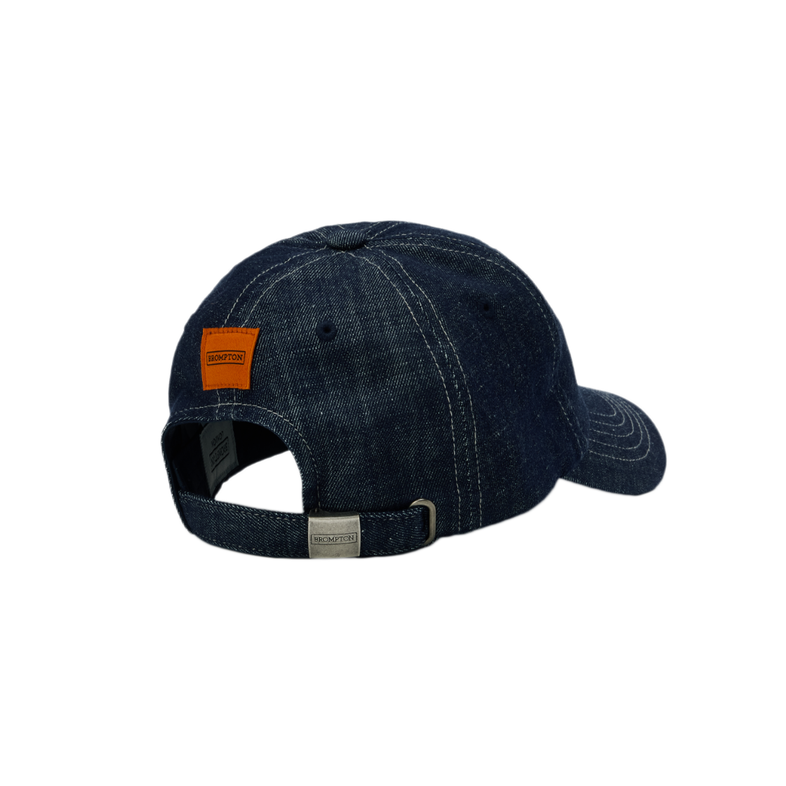 브롬톤 런던 와펜 포인트 데님 볼캡 인디고(BROMPTON LONDON Wappen Point Denim Ball Cap Indigo) - 2