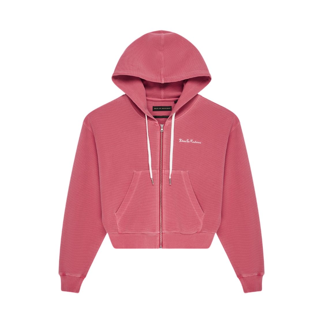 - (W) Deus Ex Machina Waffle Hoodie Red