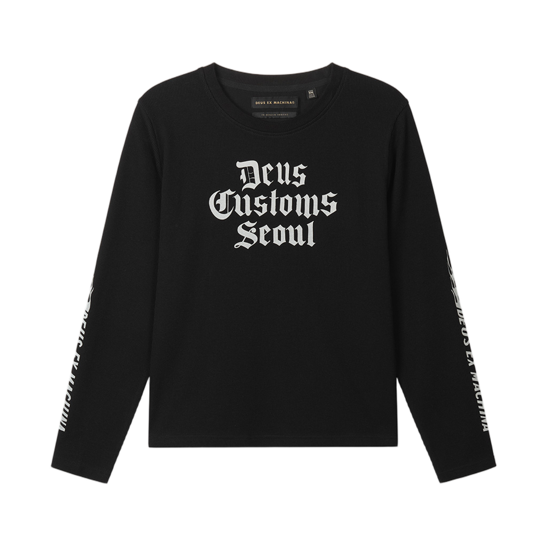 - (W) Deus Ex Machina Type L/S T-Shirt Black