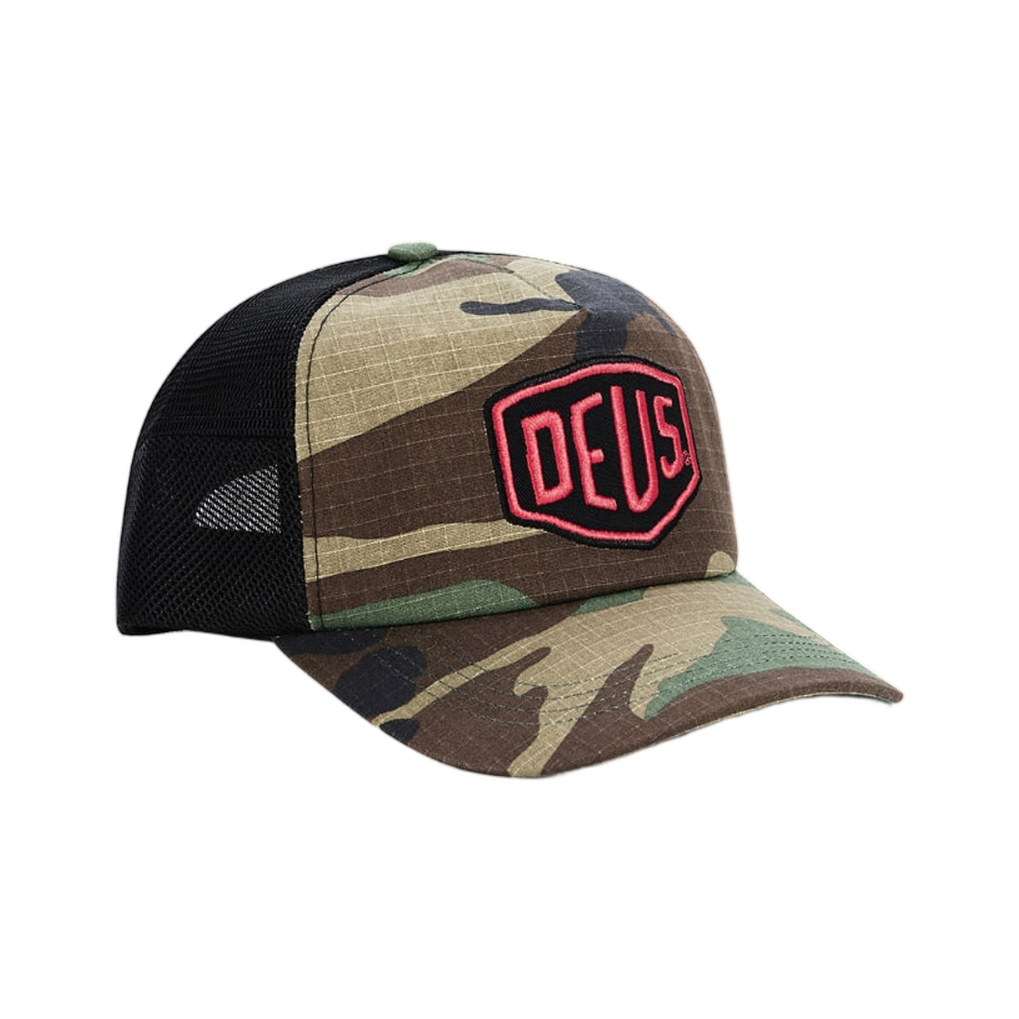 - Deus Ex Machina Paris Camo Shield Cap Camo