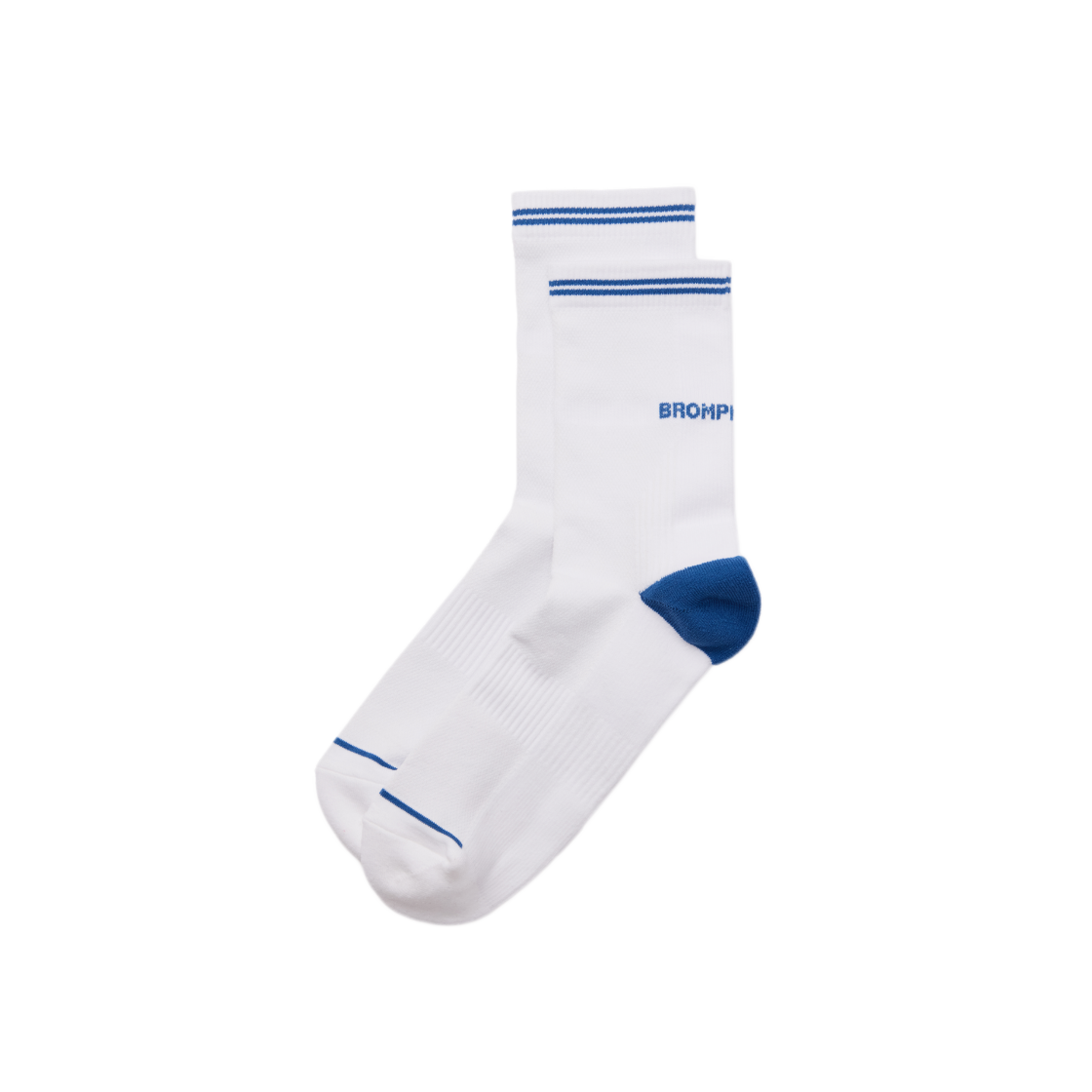 P265ASO103010 BROMPTON LONDON Bike Socks White