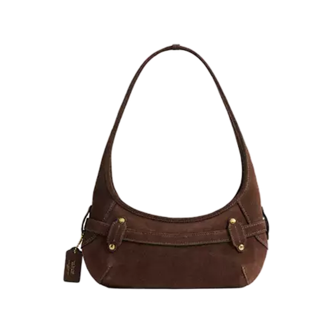 코치 벨티드 에르고 숄더백 26 B4 다크 초콜릿(Coach Belted Ergo Shoulder Bag 26 B4 Dark Chocolate) - 3