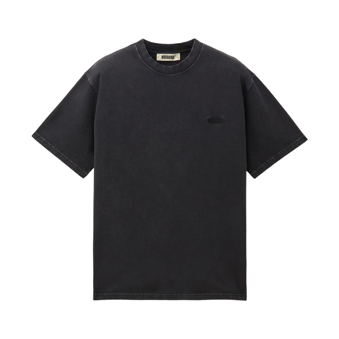 SOTAW26053BKX Series Woodbird Wbbaine Washed Tee Black