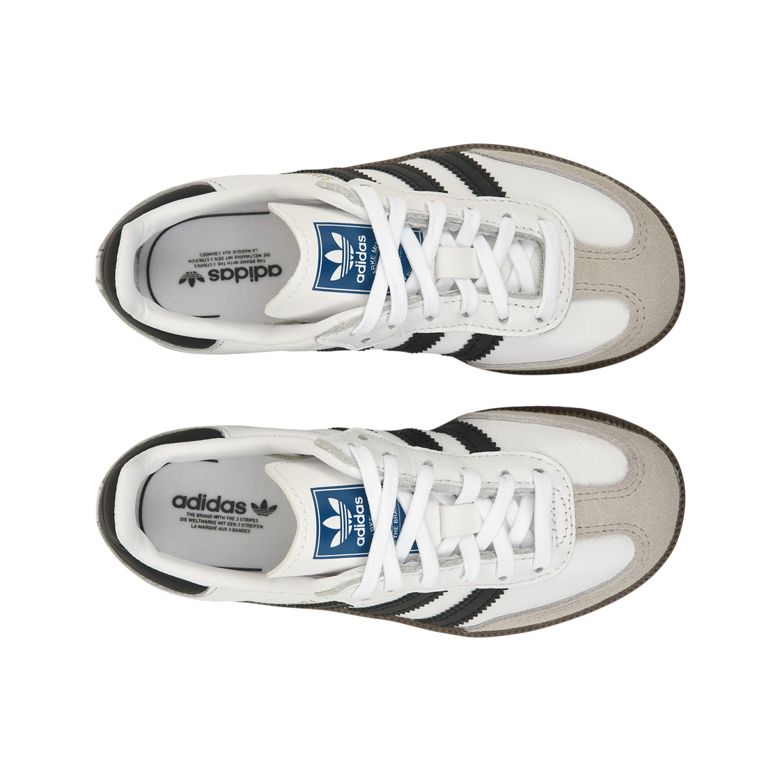 (C) 아디다스 삼바 OG 클라우드 화이트 코어 블랙((C) Adidas Samba OG Cloud White Core Black) - 5