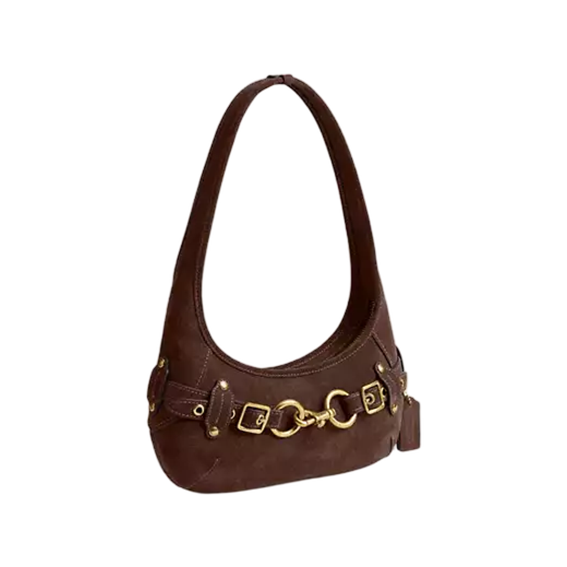 코치 벨티드 에르고 숄더백 26 B4 다크 초콜릿(Coach Belted Ergo Shoulder Bag 26 B4 Dark Chocolate) - 2