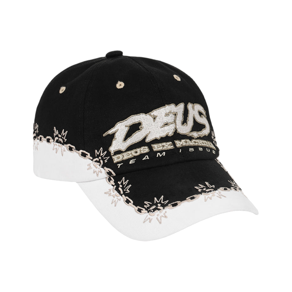 - Deus Ex Machina Highside Moto Cap White