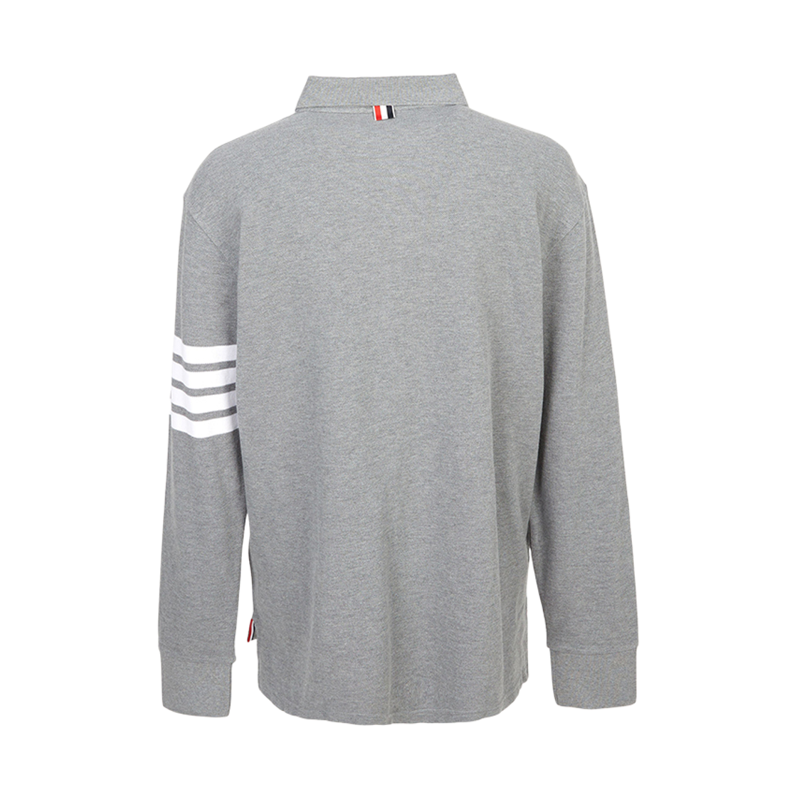 [25% 쿠폰] 톰브라운 클래식 피케 사선 폴로 미디움 그레이([25% 쿠폰] Thom Browne Classic Pique 4-Bar Polo Medium Grey) - 3
