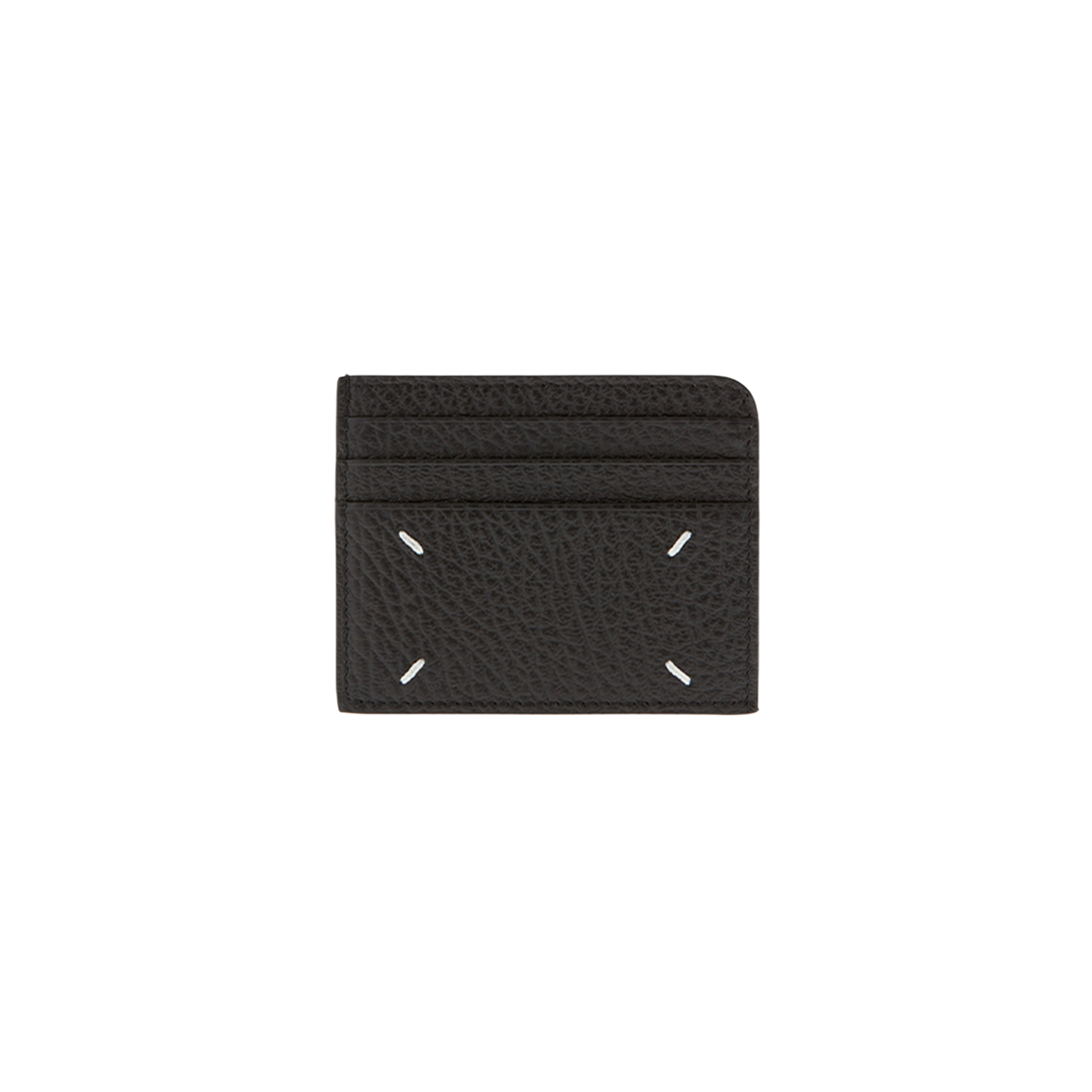 SA3VX0007 P4455 T8013 [25% 쿠폰] Maison Margiela Stitch Card Holder Black