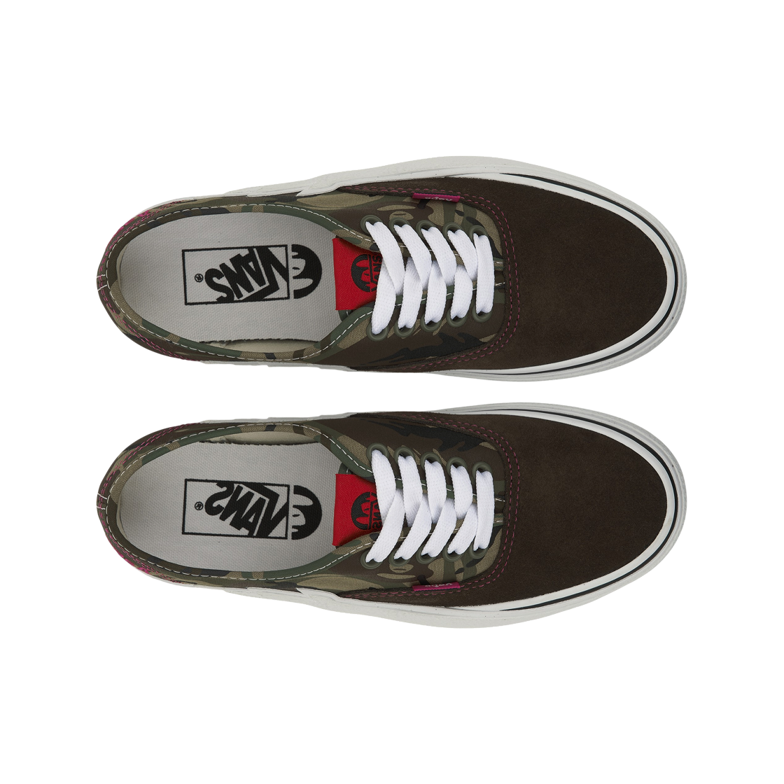 반스 x 에이프 어센틱 볼트 카키(Vans x AAPE Authentic Bolt Khaki) - 5