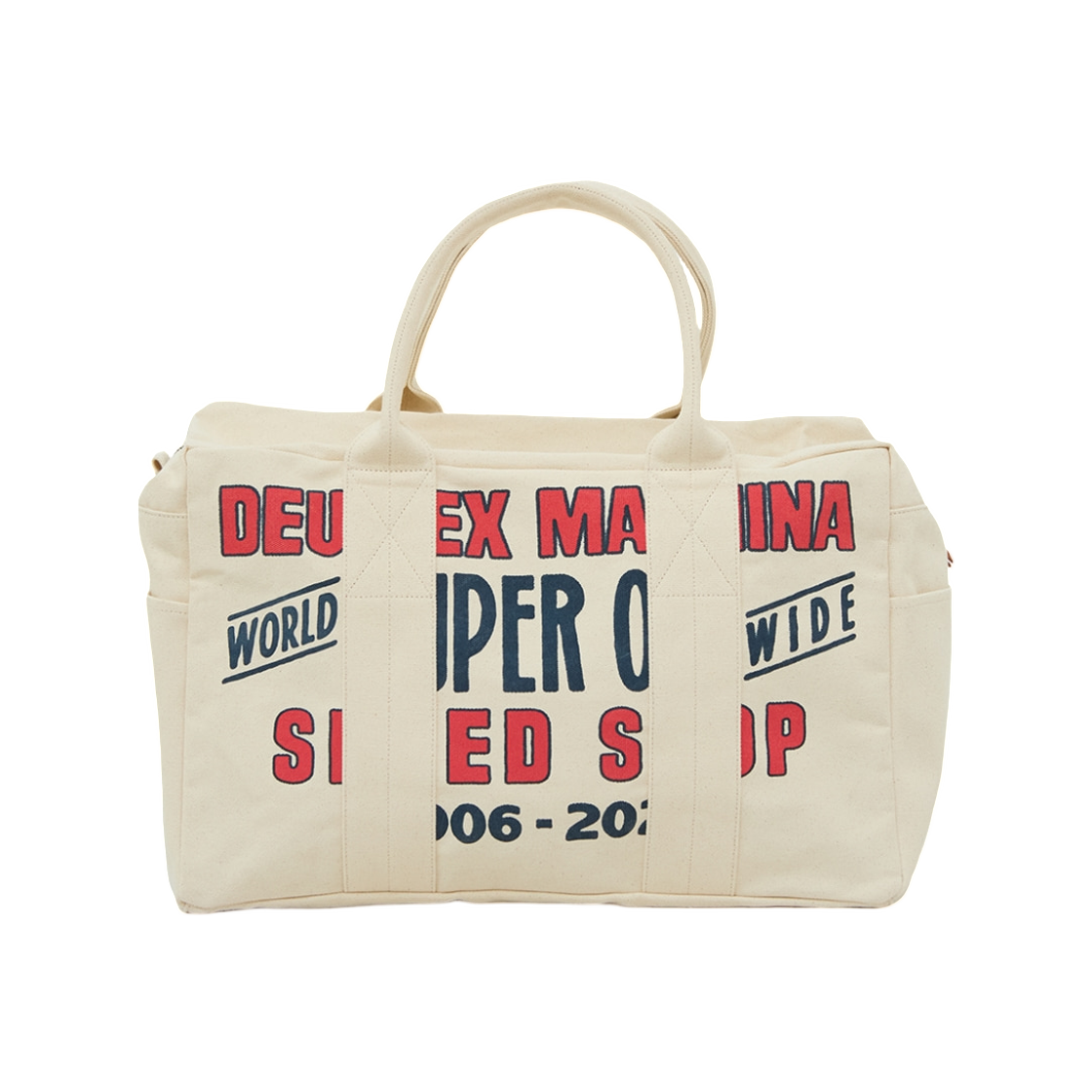 - Deus Ex Machina Boxin Canvas Duffle White