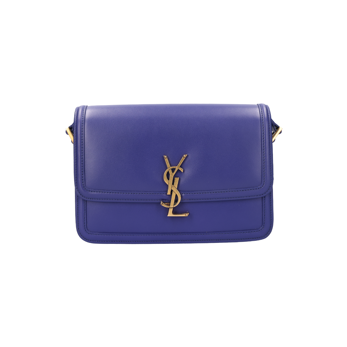 ITITFGC929H8 Saint Laurent Solferino Medium Satchel Bag Blue