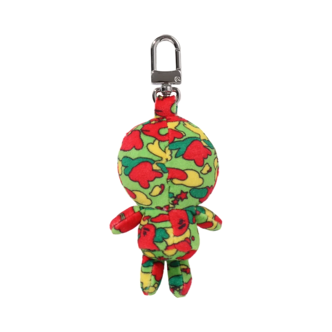 베이프 스타 카모 베이비 마일로 플러시 인형 키 체인 멀티(BAPE Sta Camo Baby Milo Plush Doll Key Chain Multi) - 2