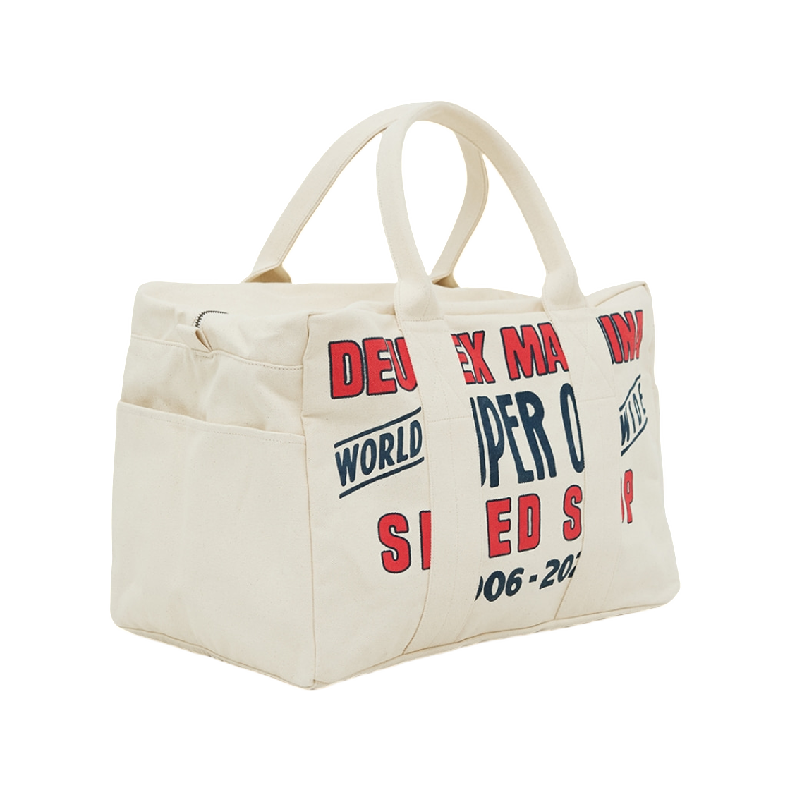 데우스 엑스 마키나 복싱 캔버스 더플 화이트(Deus Ex Machina Boxin Canvas Duffle White) - 2