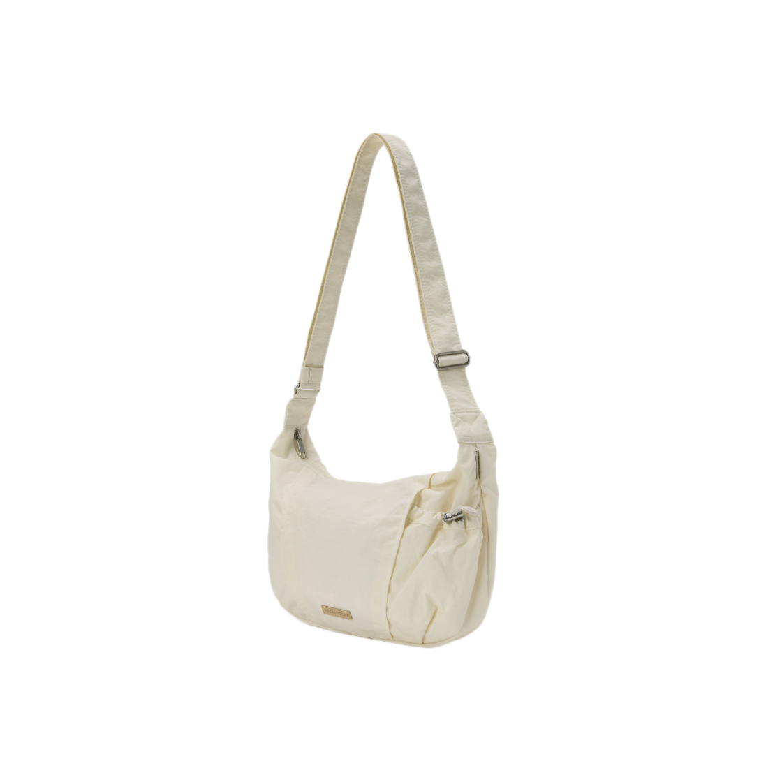 브롬톤 런던 사이드 컷 디테일 호보백 라이트 베이지(BROMPTON LONDON Side Cut Detail Hobo Bag L Beige) - 3