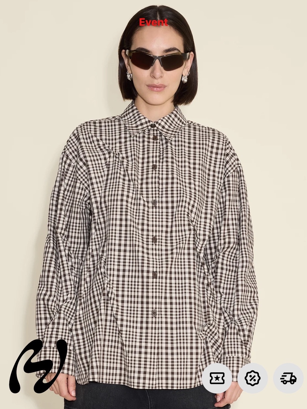 The Garment Women Kirsten Short Dress Bone, Holzweiler Ranger Logos Tee White 착용 스타일 - 7