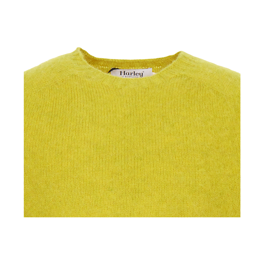 [25% 쿠폰] 할리 오브 스코틀랜드 쉐기 독 크루넥 스웨터 시트린([25% 쿠폰] Harley of Scotland Shaggy Dog Crewneck Sweater Citrine) - 4