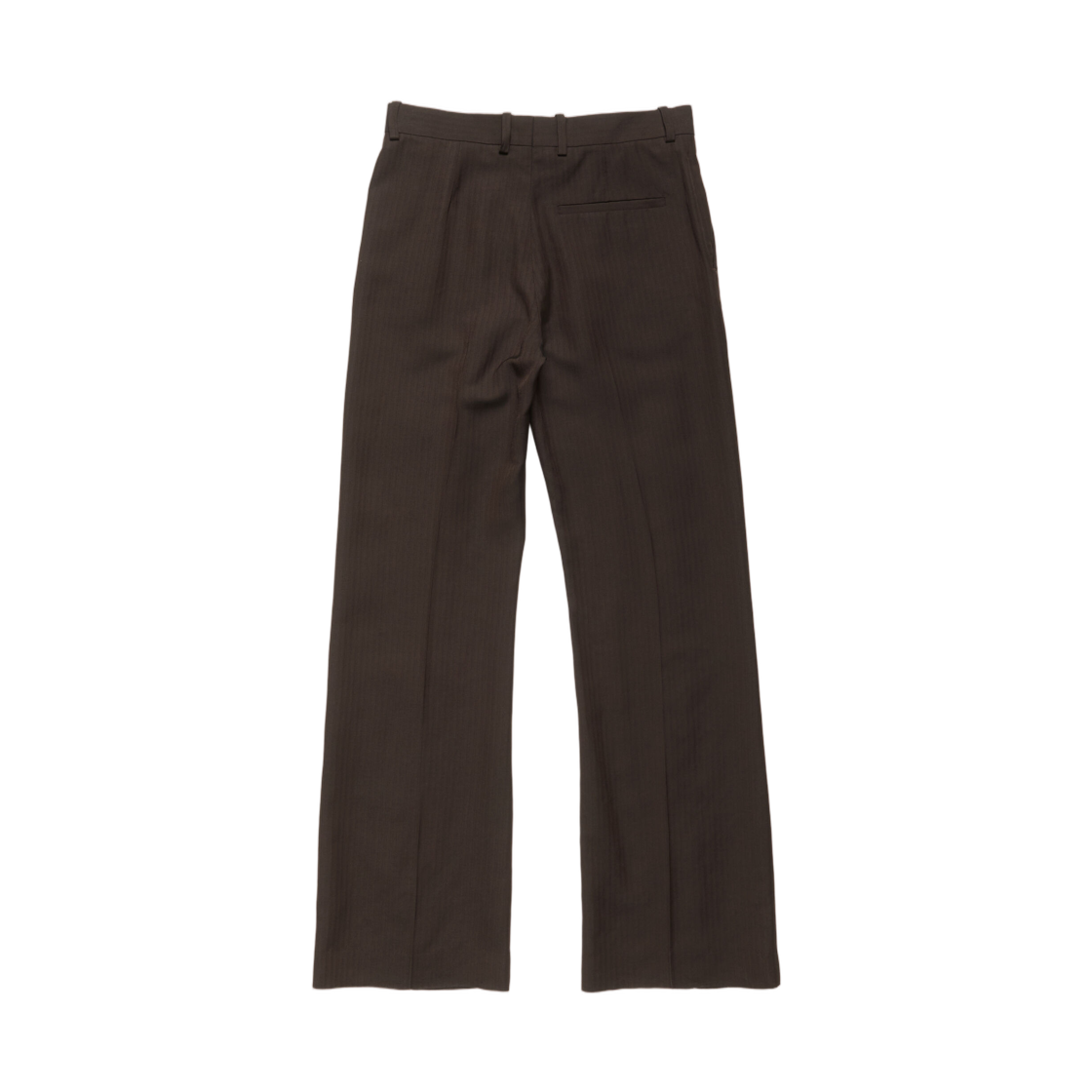 아크네 스튜디오 테일러드 헤링본 트라우저 초콜릿 브라운(Acne Studios Tailored Herringbone Trousers Chocolate Brown) - 2